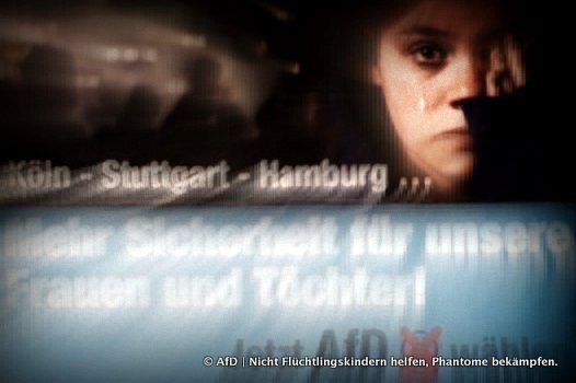 AfD-Plakat im Wahlkampf 2016 © AfD