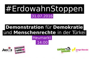 Aufruf zur Kölner Demonstration gegen Erdoğan