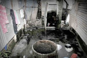 Eine Tonne statt einer Waschmaschine © Tom Rübenach