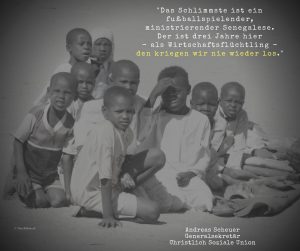 CSU Rassismus im September 2016 © Tom Rübenach