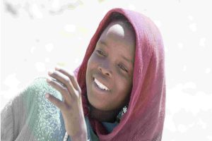 Ein Mädchen aus dem Tschad vom Nachbar Aftrika © Tom Rübenach