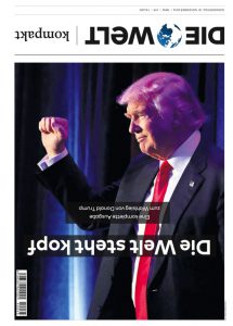 Mister Trump in der "Welt kompakt" am 10. November