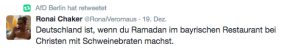 Provokationen und Intoleranz bei der AfD