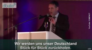 AfD-Mann Höcke in Dresden ... bis zum "Endsieg"? | Quelle: YouTube compact
