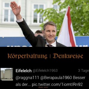 Der mit der Diktatur tanzt © twitter