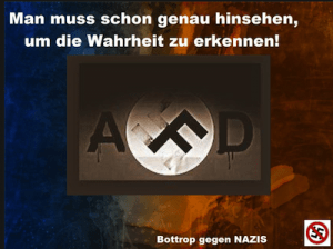 Mauerbauer AfD © Bottrop gegen Nazis