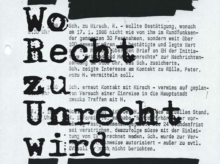 Menschenrechte unter der Stasi-Diktatur: Neues Buch von Thomas Schwarz