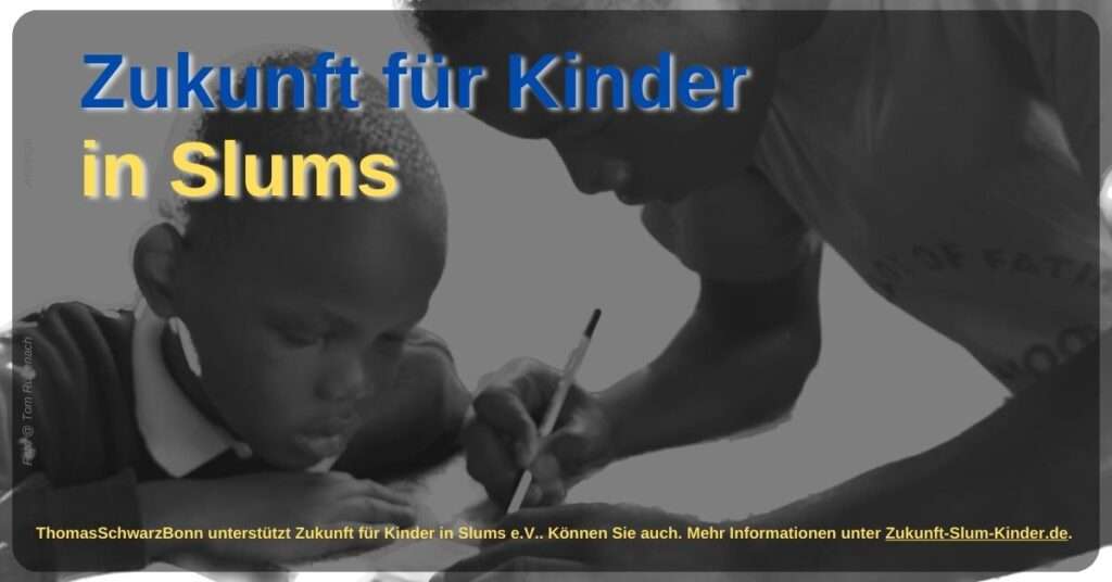 Thomas Schwarz unterstützt ZUKUNFT FÜR KINDER IN SLUMS e.V.