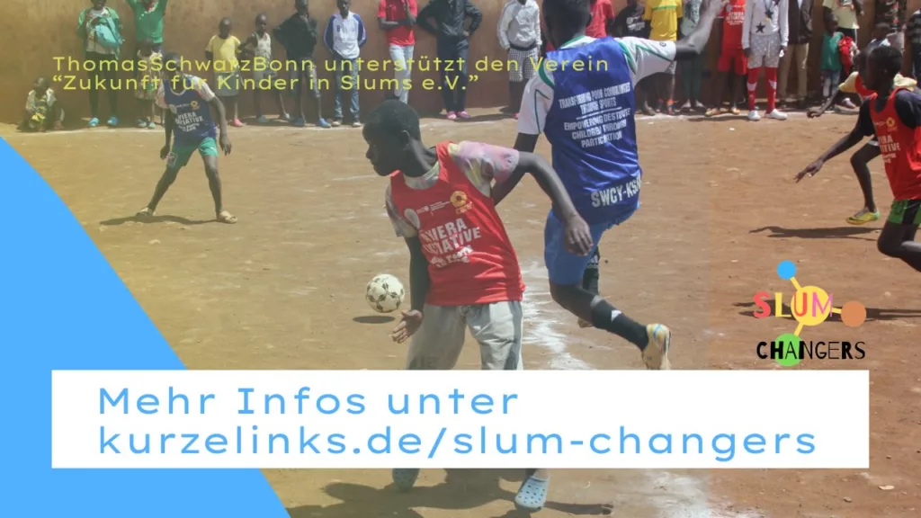 Anzeige | ThomasSchwarzBonn unterstütz den Verein "Zukunft für Kinder in Slums e.V."