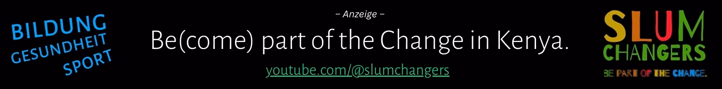 Anzeige "Become part of the Change September 2025